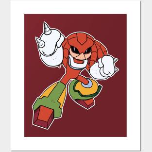 KNUCKLES MAN Posters and Art